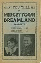 Dreamland Midget Town programme 1930s | Margate History